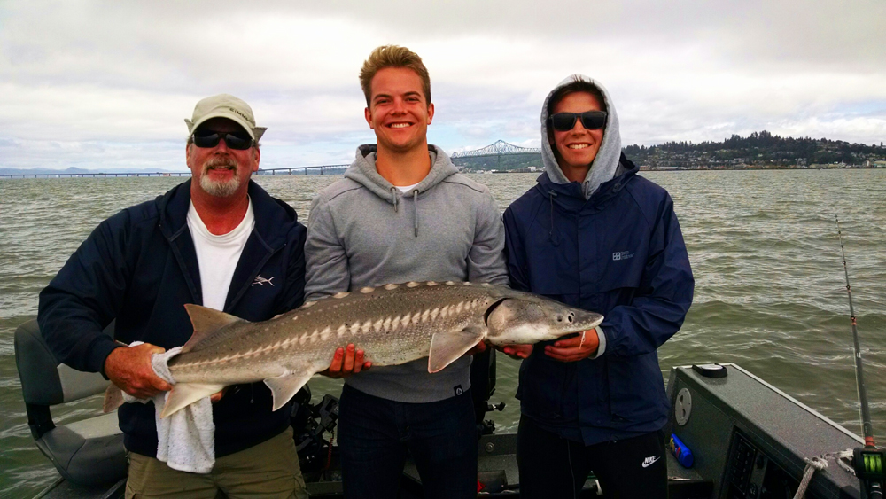 Astoria Sturgeon Fishing on the Columbia River