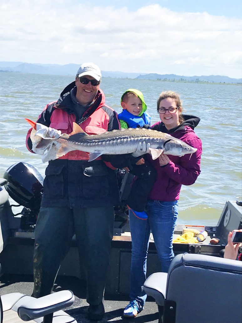 Astoria Sturgeon Fishing on the Columbia River